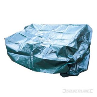 pour banc, en polyethylene vert de100 g/m². Dimensions 160x 75 x 78