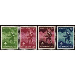 South Vietnam Stamps   1957, Scott 124 7, National Jamboree (Boy Scout