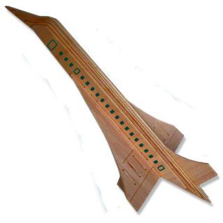 3 D Wooden Puzzle   Airplane Model Concorde  Affordable