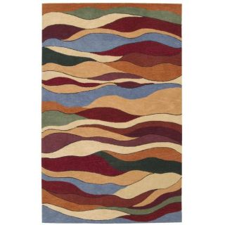 Hand tufted Aspects Burgundy Wool Rug (39 x 59) Today $70.99 2.0 (1