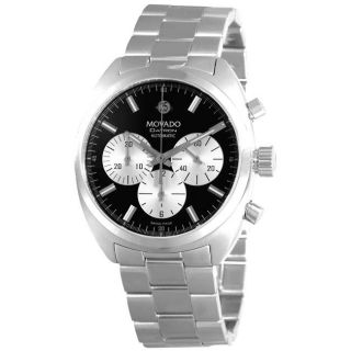 Movado Mens Datron Stainless Steel Automatic Chronograph Watch