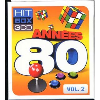 Hit Box  Années 80 Vol. 2   Achat CD VARIETE INTERNATIONALE pas cher