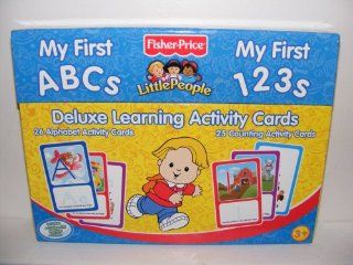 Deluxe Learning & Activity Cards My First Abcs & 123s Toys & Games