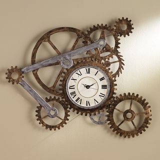 Clock and Gears Wall Art