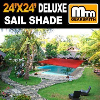 MTN OutdoorGear 24x24 Deluxe Square Retangle Sun Sail