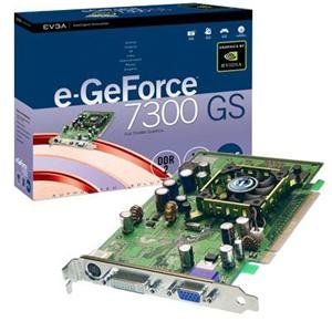 EVGA e GeForce 7300GS 128 MB PCIe Video Card Electronics