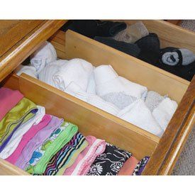 Axis 128 Natural Wood Spring Loaded Dresser Drawer