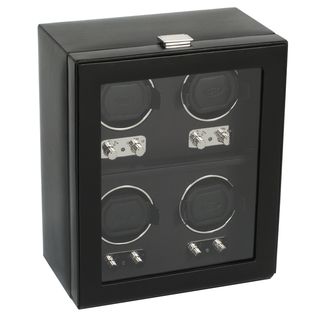 Wolf Designs Heritage Four Watch Winder with Cover