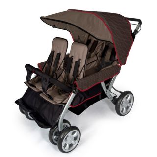 Foundations Quad LX 4 Passenger Stroller in Earthscape See Price in