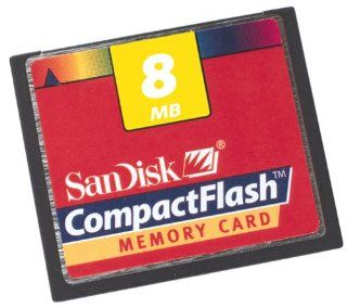 SanDisk 8 MB CompactFlash Card (SDCFB 8 144) Electronics