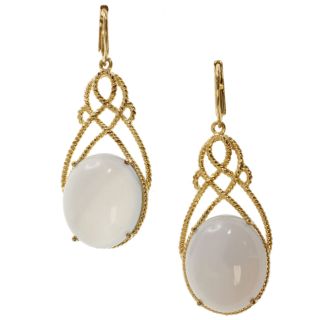 Michael Valitutti Silver Lavender Chalcedony Earrings Today $154.99