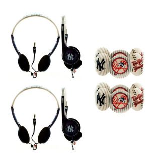 Nemo Digital MLB New York Yankees Headphones (Case of 2) Today $14.99