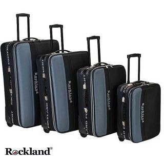 Rockland Polo Equipment 4 piece Luggage Set MSRP $445.00 Today $216