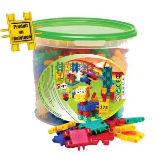 Clic toys   Baril Clics 175 pièces pour construire les constructions