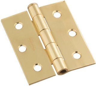 National Hardware V131 3 by 2 1/2 Inch Screen Door Hinge, Solid Brass