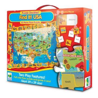 The Learning Journey Puzzle Doubles Find It USA Toys