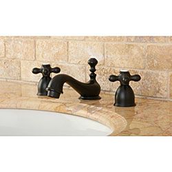 Mini widespread Oil Rubbed Bronze Bathroom Faucet