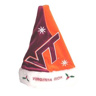 Virginia Tech Hokies Polyester Santa Hat