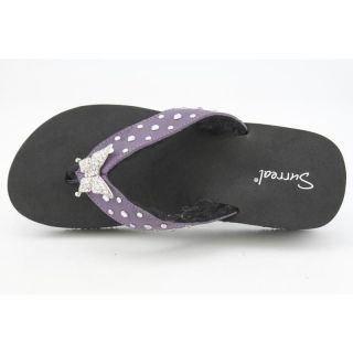 Surreal Womens Butterfly Purples Sandals