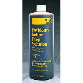 Medline 1 gallon Povidone/ Iodine Prep Solution (Pack of 4) Today $96
