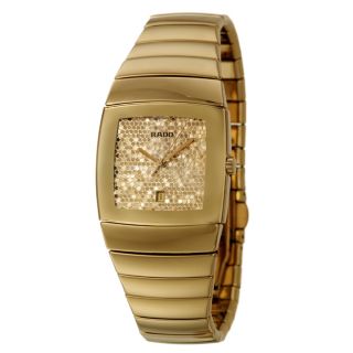 Rado Womens Sintra Gold plated Stainless Steel Watch