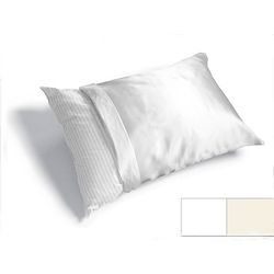 Haircare Standard Woven Polyester Satin Pillow Cover (Case of Six)