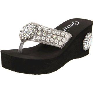 Shoes Silver Wedge Wedding Shoes