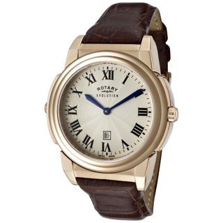 Rotary Womens Evolution TZ2 Brown Genuine Leather Watch