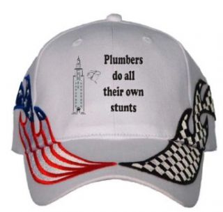Plumbers do all their own stunts USA Flag / Checker Racing