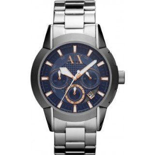 Armani Exchange Chrono Quartz Stainless Steel AX1176 Watches 