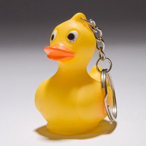 Rubber Duck Keychain Toys & Games