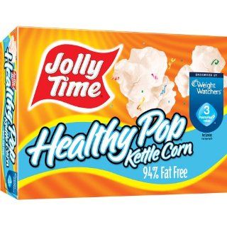 Jolly Time Healthy Pop Kettle Corn Microwave Popcorn, 9 oz. (Pack of
