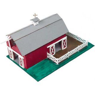 Dollhouse Miniature 1/144 Scale Uncle Eds Barn Kit Toys