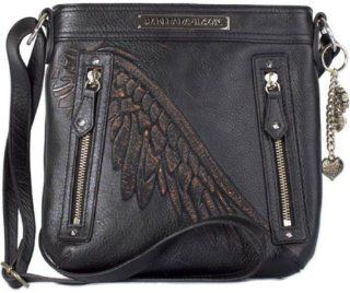 Harley Davidson® Womens Leather Punk Crossbody Bag Purse. PK9550L