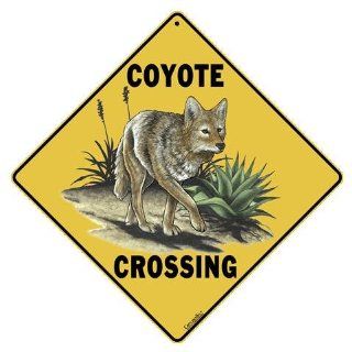 Coyote Crossing Sign Patio, Lawn & Garden