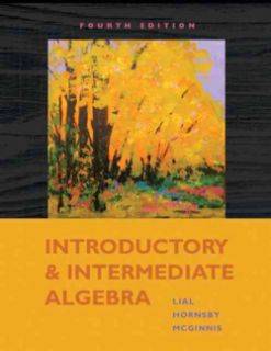 Introductory and Intermediate Algebra (Mixed media product