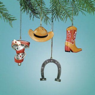 Cowboy Ornaments (4pcs) Toys & Games