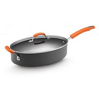 Rachael Ray II Hard anodized Nonstick 5 quart Covered Oval Saute Pot