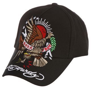 Ed Hardy Boys Eagle and Sun Embroidered Hat