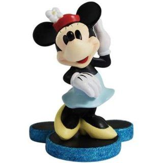 Disney Retro Style Minnie Mouse Mini Figurine in Blue