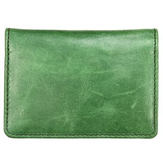 YL Fashion Leather Wallet, Credit Card Holder in Green Design