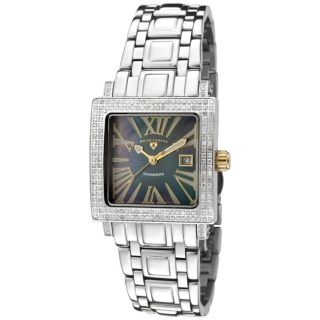 Swiss Legend Womens Colosso Stainless Steel Diamond Watch