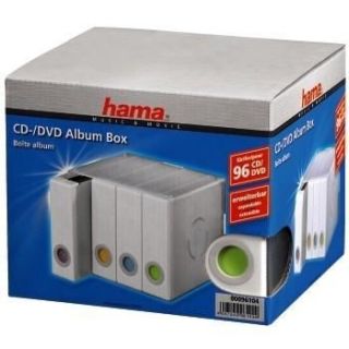 CD/DVD/BLU RAY Hama   Albums CD/DVD   x 96   Transparent/blanc