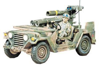 U.S. M 151 Jeep with Tow Missile Launcher by Tamiya Toys