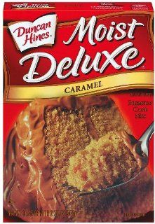 Duncan Hines Signature Caramel Layer Cake Mix, 18.25 Ounce Boxes (Pack