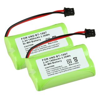 Compatible Ni MH Battery for Uniden BT 1007 Cordless Phone (Pack of 2