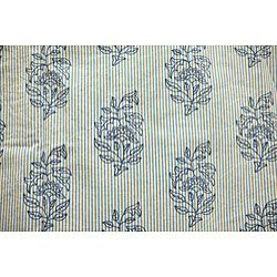 Organic Cotton Elyse Blue King size Duvet Cover (India)