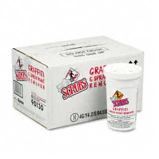 SCRUBS Graffiti & Spray Paint Remover   30 Towel Canisters Today $65