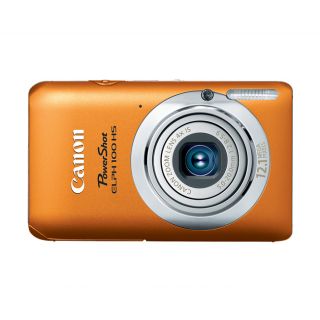 Canon PowerShot ELPH 100 HS 12.1MP Orange Digital Camera