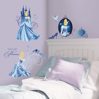 Disney Princess Cinderella Glamour Peel & Stick Wall Decals